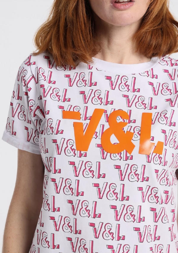 CAMISETA PRINT V&L