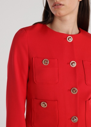 CHAQUETA JACKIE ROJA 2