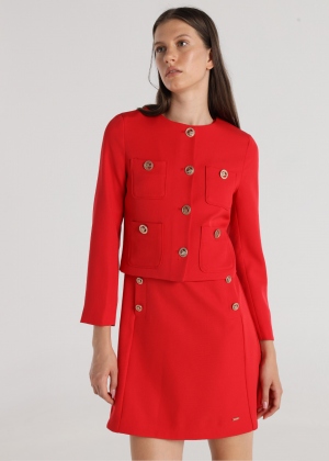 CHAQUETA JACKIE ROJA