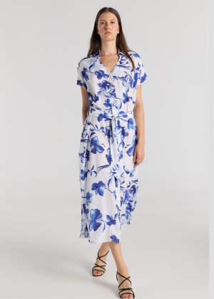 VESTIDO MIDI CAMISERO...
