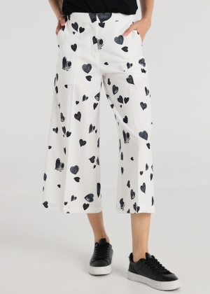 PANTALÓN CROPPED BLANCO...