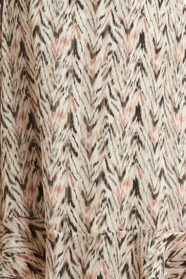 VESTIDO MIDI ESTAMPADO ZIG ZAG VESTIDO MIDI ESTAMPADO ZIG ZAG