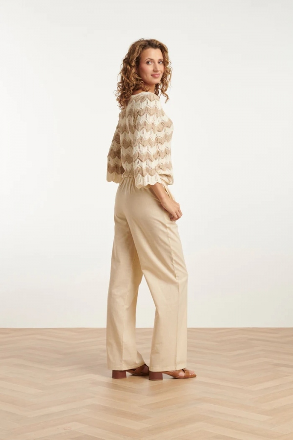 TOP CROCHET ARENA ZIG ZAG