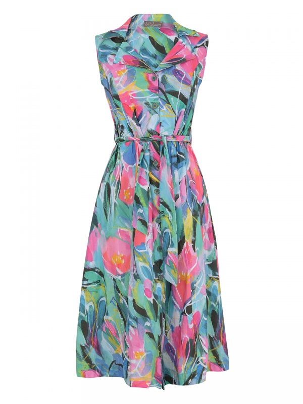 VESTIDO FLORAL  PURA ALEGRÍA VESTIDO FLORAL  PURA ALEGRÍA