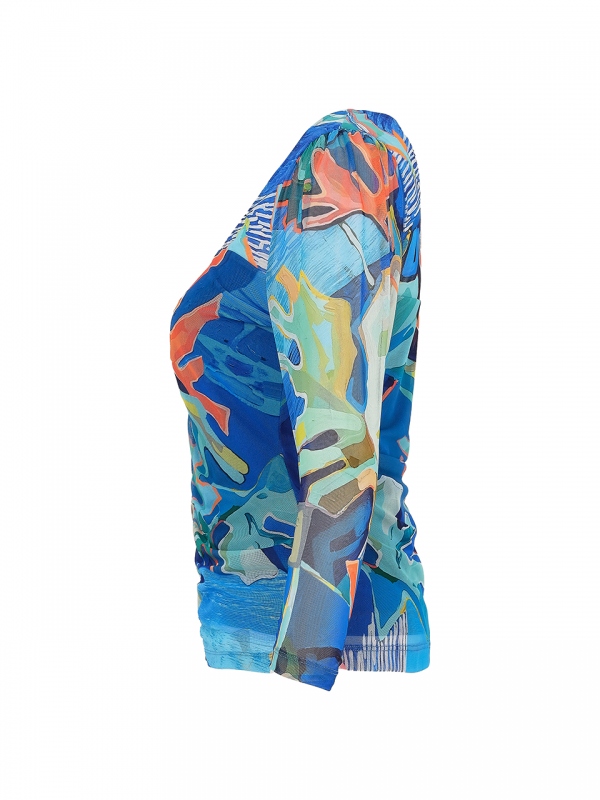 BLUSA MULTICOLOR PALMETTO BLUSA MULTICOLOR PALMETTO