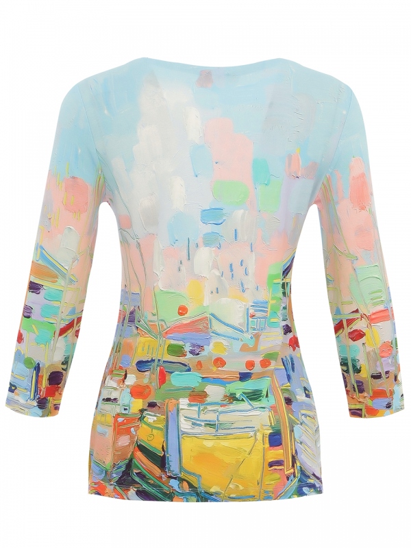 BLUSA OLEO MARINERO MULTICOLOR BLUSA OLEO MARINERO MULTICOLOR