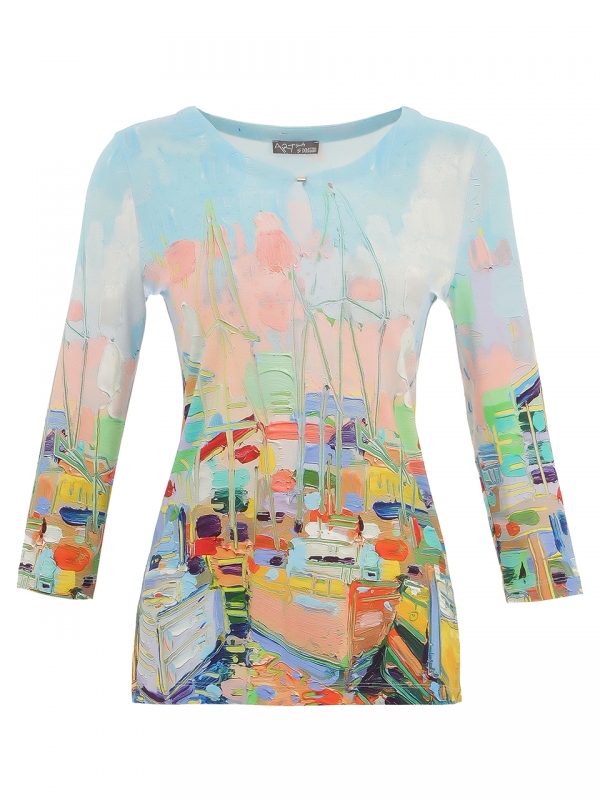 BLUSA OLEO MARINERO MULTICOLOR BLUSA OLEO MARINERO MULTICOLOR