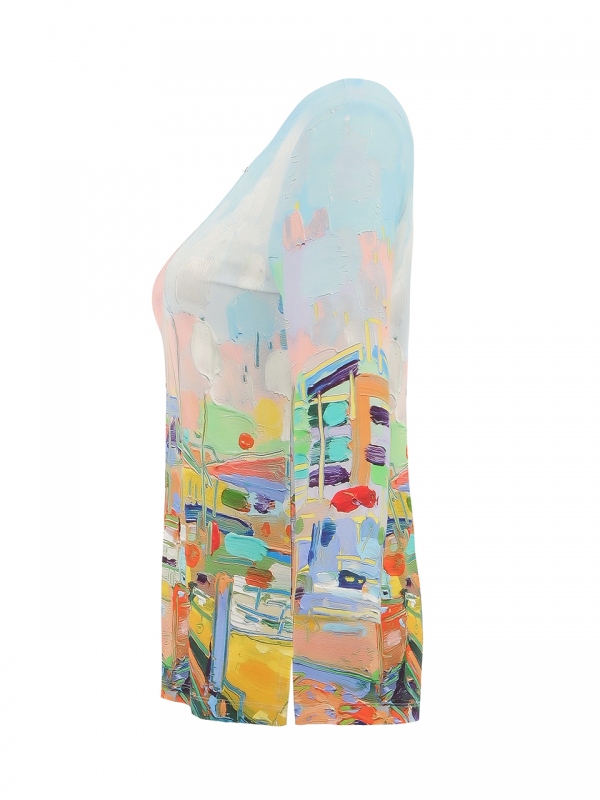 BLUSA OLEO MARINERO MULTICOLOR BLUSA OLEO MARINERO MULTICOLOR