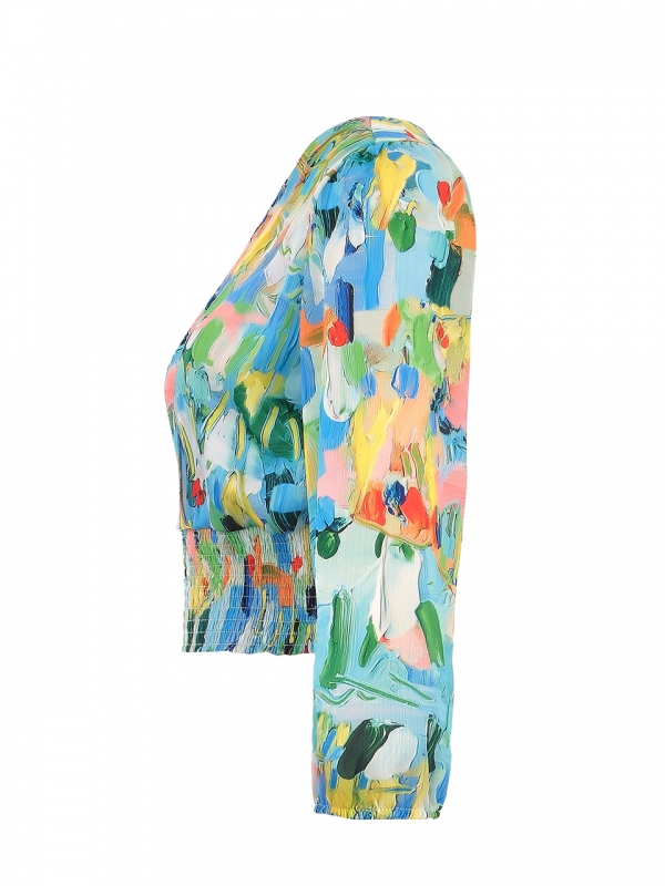 BLUSA ABULLONADA OLEO MARINERO...