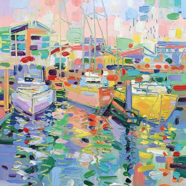 BLAZER OLEO MARINERO MULTICOLOR