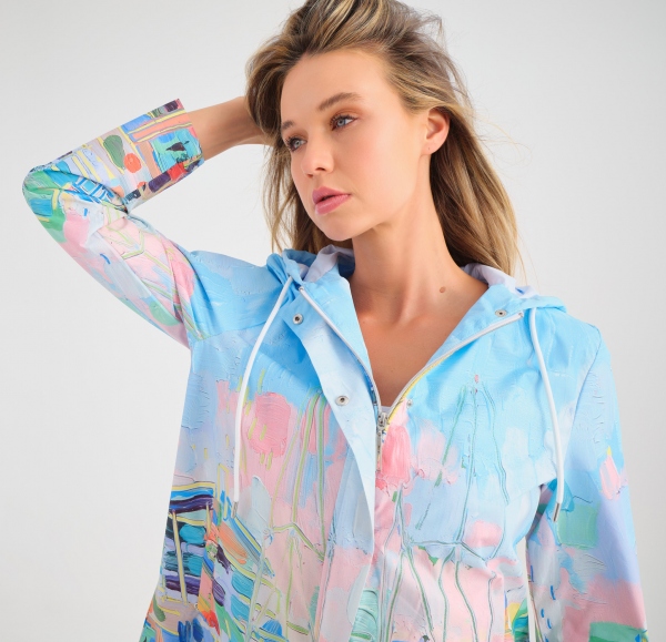 CHUBASQUETO OLEO MARINERO MULTICOLOR