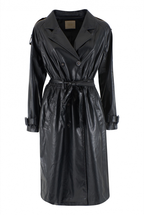 GABARDINA POLIPIEL NEGRA GABARDINA POLIPIEL NEGRA