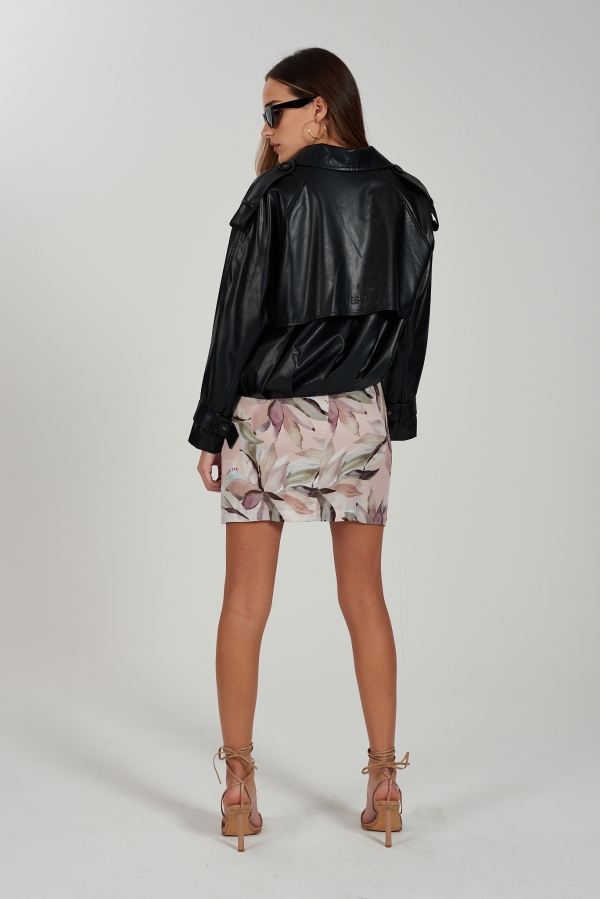 CAZADORA POLIPIEL NEGRA CAZADORA POLIPIEL NEGRA