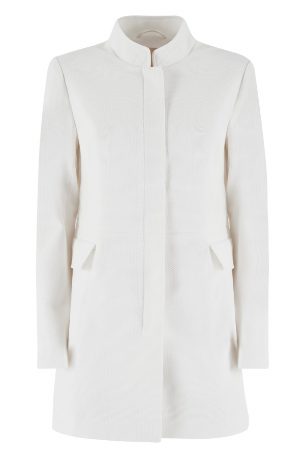 CHAQUETA LARGA BLANCA CHAQUETA LARGA BLANCA