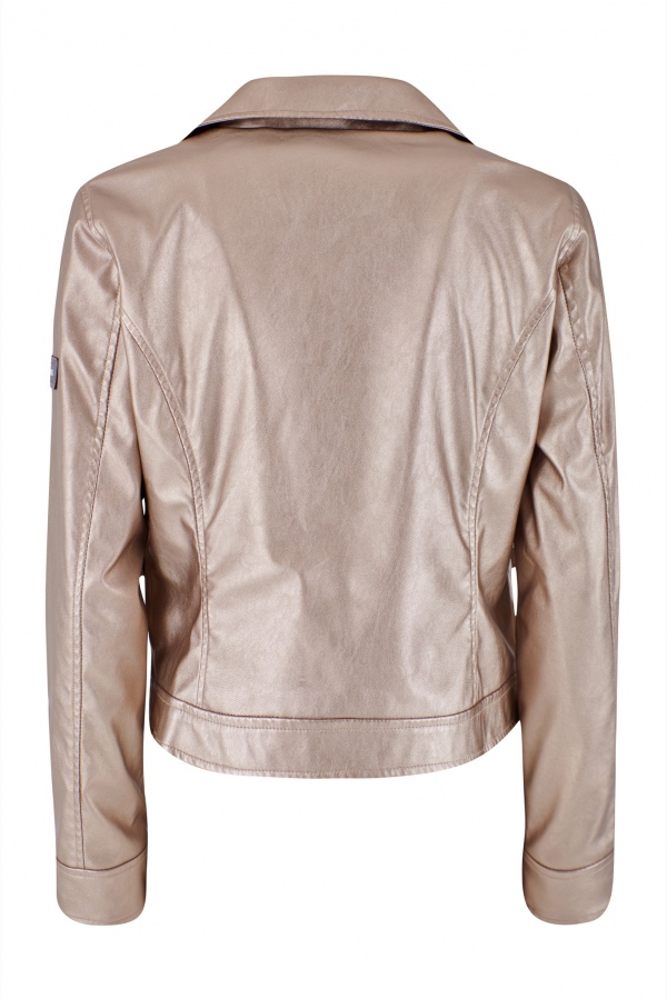 CAZADORA BIKER DORADA CAZADORA BIKER DORADA