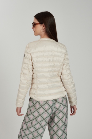 CHAQUETA ACOLCHADA BEIGE 2