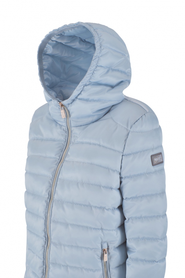 CHAQUETA ACOLCHADA AZUL CELESTE CHAQUETA ACOLCHADA AZUL CELESTE