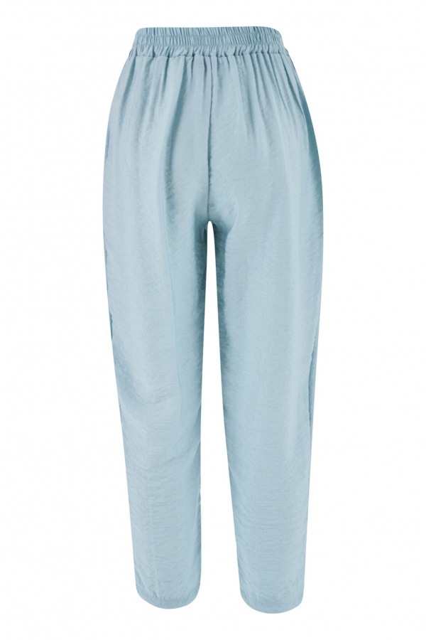 PANTALÓN CROPPED VERDE AGUA