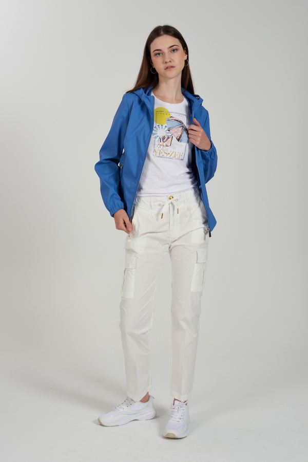 PANTALON CARGO BLANCO PANTALON CARGO BLANCO