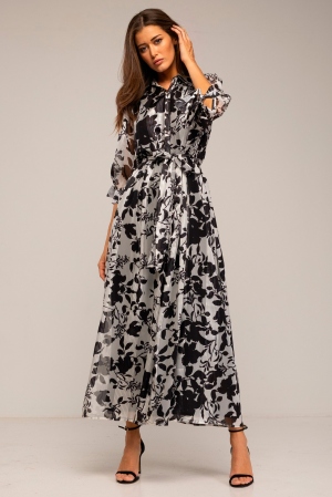 VESTIDO MIDI CAMISERO...