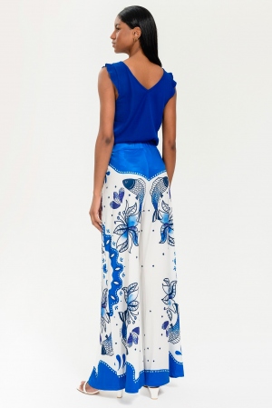 PANTALÓN PALAZZO FLORAL KOI... 2