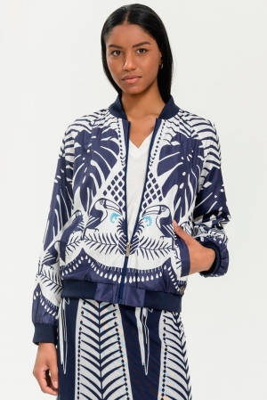 CHAQUETA BOMBER TROPICAL...