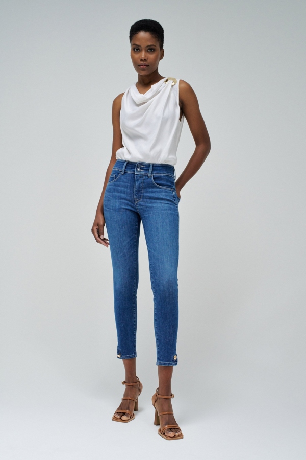 JEANS SECRET PUSH IN CROPPED SKINNY JEANS SECRET PUSH IN CROPPED SKINNY