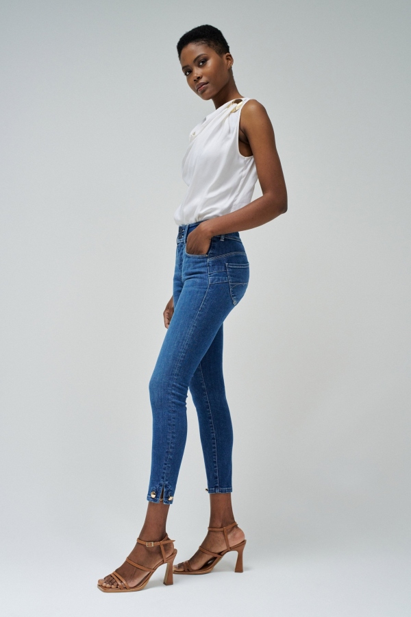 JEANS SECRET PUSH IN CROPPED SKINNY JEANS SECRET PUSH IN CROPPED SKINNY