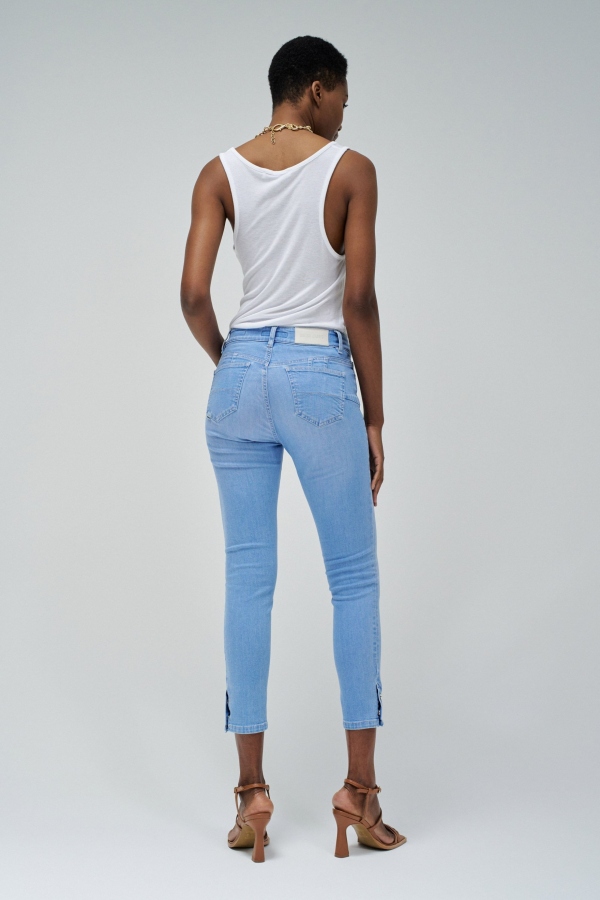 JEANS DESTINY PUSH UP CROPPED SKINNY
