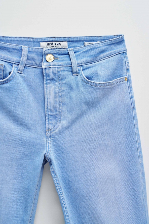 JEANS DESTINY PUSH UP CROPPED SKINNY