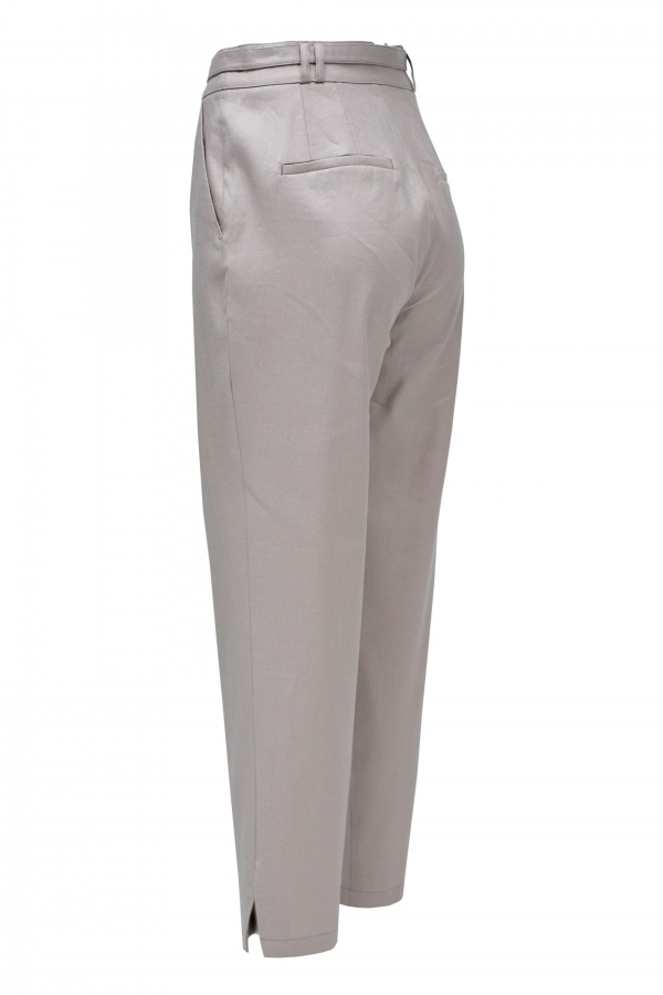 PANTALONES CHINOS LINO BEIGE