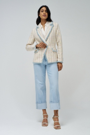 BLAZER SLIM TWEED JASPEADO... 2