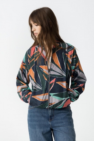 BOMBER TROPICAL MULTICOLOR