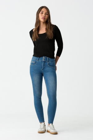 JEANS DOBLE UP SKINNY