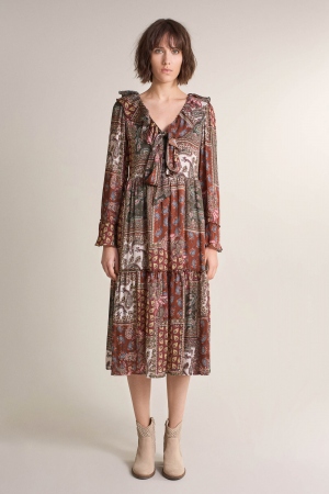 VESTIDO ESTAMPADO PAISLEY 2