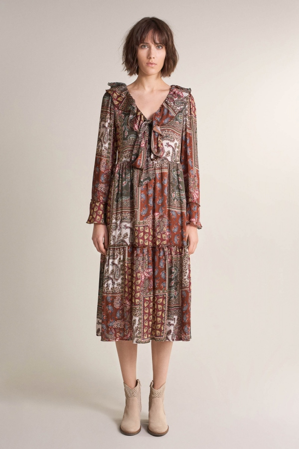 VESTIDO ESTAMPADO PAISLEY 2