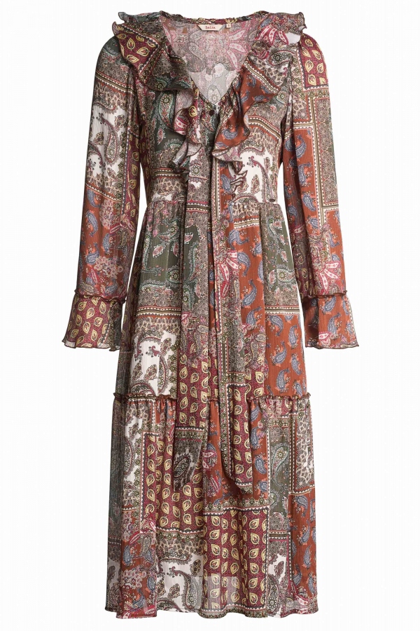 VESTIDO ESTAMPADO PAISLEY VESTIDO ESTAMPADO PAISLEY