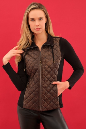 CHAQUETA DE PUNTO NEGRA...