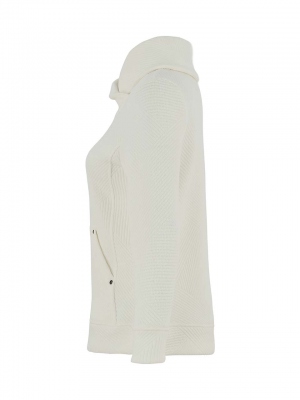 SUDADERA BLANCA ESPIGA RELIEVE 2