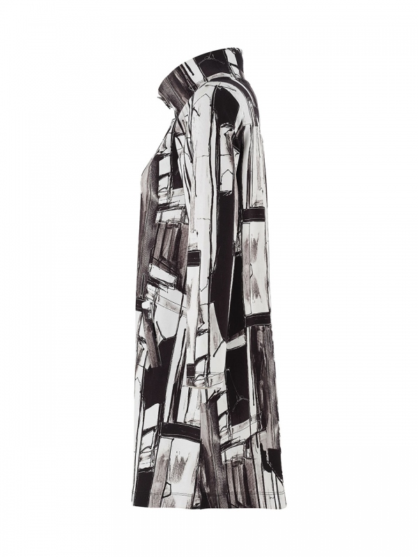 CAMISA LARGA TRAZOS BLANCO... 2