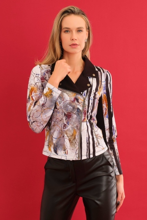 CHAQUETA BIKER PRETEXT FOR WAR