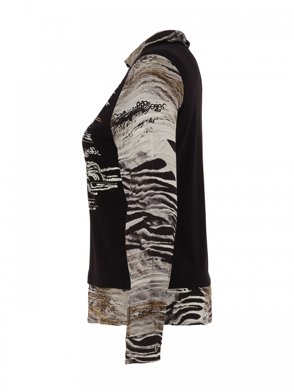 BLUSA COMBINADA UNBALANCED