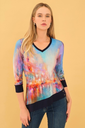 CAMISETA ASIMÉTRICA THE...