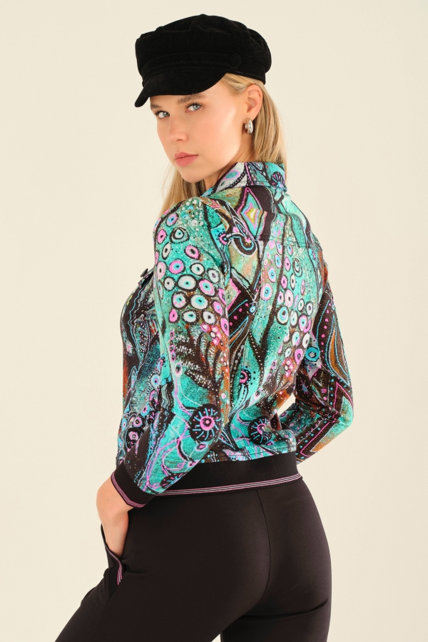 CHAQUETA BIKER ENCHANTED... 2