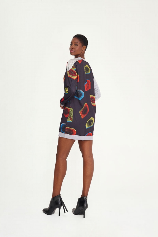 VESTIDO SUÉTER POP ART