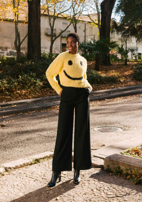 JERSEY PELO AMARILLO SMILEY