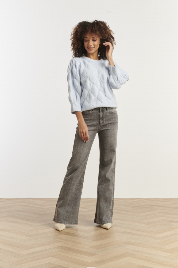 JERSEY DE PUNTO CELESTE