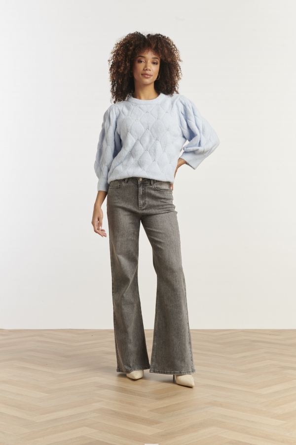 JERSEY DE PUNTO CELESTE