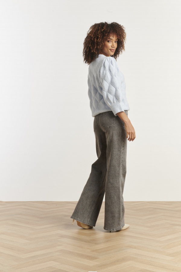 JERSEY DE PUNTO CELESTE