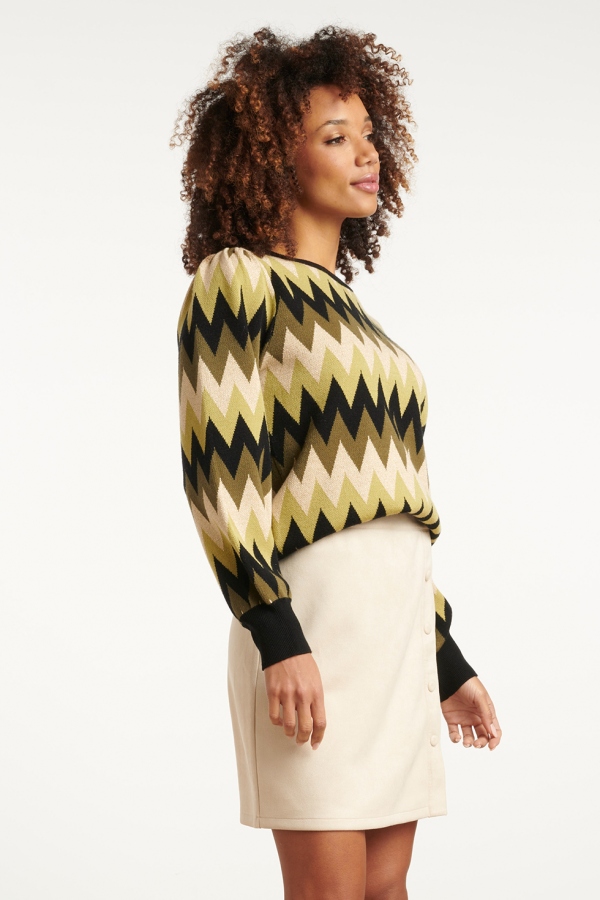 SUÉTER DE PUNTO ZIG ZAG... 2